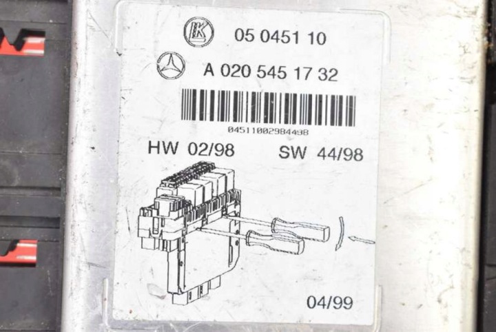 фото №13, Блок запобіжників sam a0205451732 mercedes s-klasa w220 4.3 v8 279 km