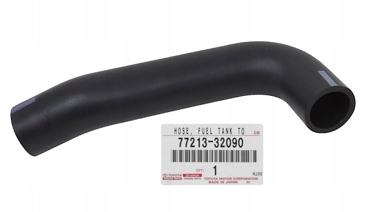 фото №1, Шланг заливка топлива corolla e12 7721332090