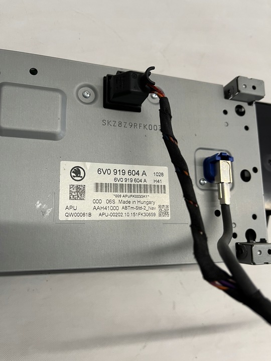 фото №8, Навигация радиопроигрыватель медиа skoda fabia iii 6v0919604a