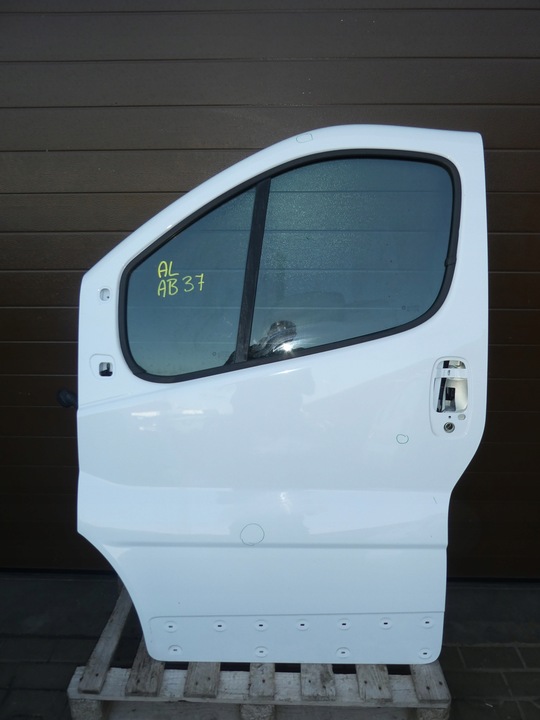 фото №4, Дверь передние левая trafic ii vivaro primastar комплектные белый