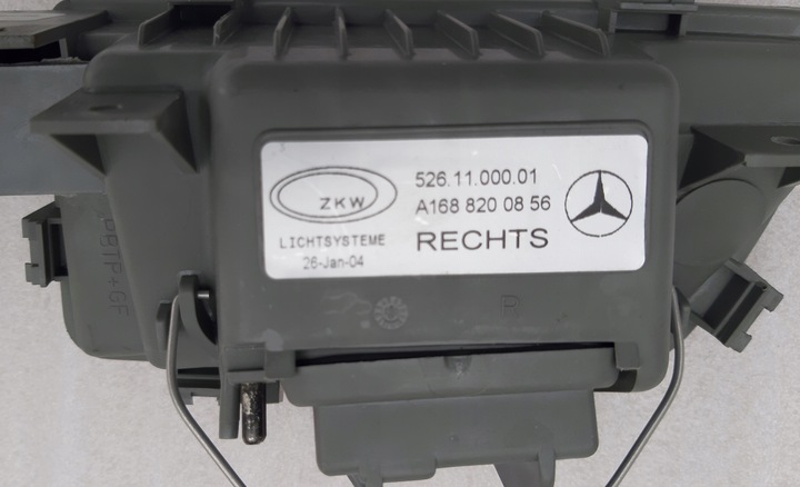 фото №12, Mercedes a-klasa w168 галоген amg kpl