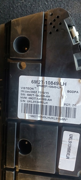 фото №6, S-max galaxy mondeo mk4 дизель спидометр приборы 6m2t-10849-lh европа