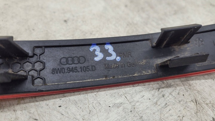 фото №6, Audi a4 b9 sedan відбивач бампера заднього ліве зад 8w0945105d