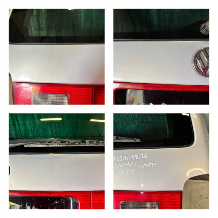 фото №14, Крышка зад задняя крышка багажника vw sharan i 1 рестайлинг fl k: lb7z