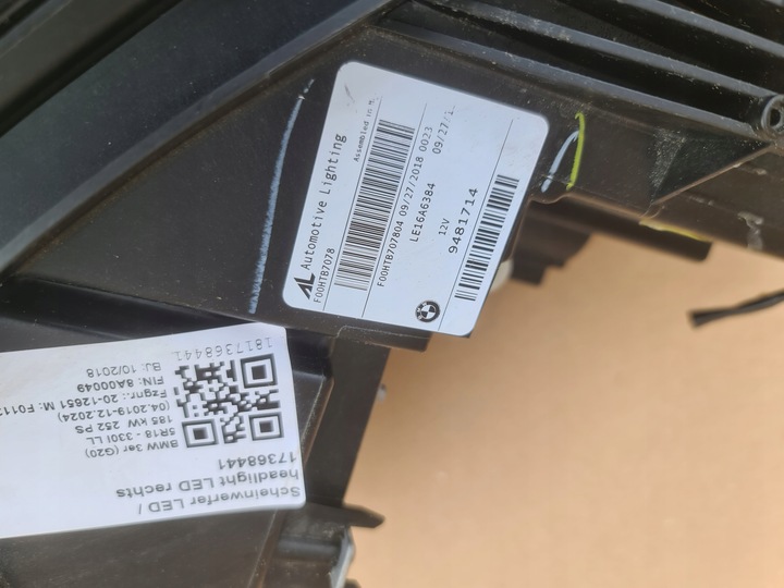 фото №13, Bmw g20 g21 бампер капот крило лампа pas переднє a300