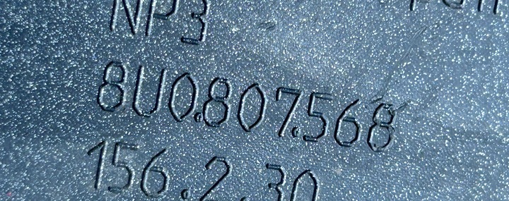 фото №10, Спойлер бампера зад audi q3 i 8u 8u0807568