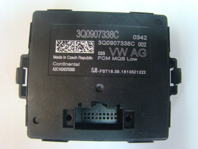 фото №1, Модуль шлюз блок керування світла vw golf vii 3q0907338c