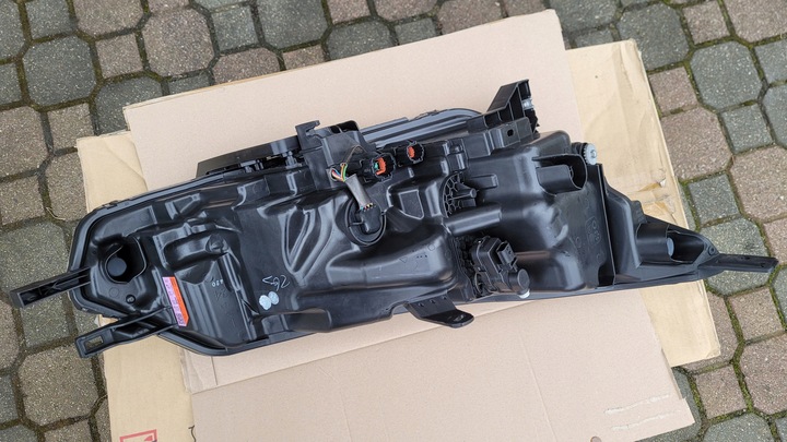 фото №8, Лампа ліва перед передня nissan qashqai ii j11 рестайлінг фара лівий чорний