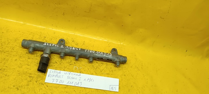 фото №3, Планка впрыскивающий scenic i 1,9dci 7700111013