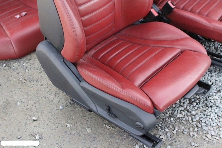 фото №7, Сидіння червона шкіра amg sedan mercedes w205