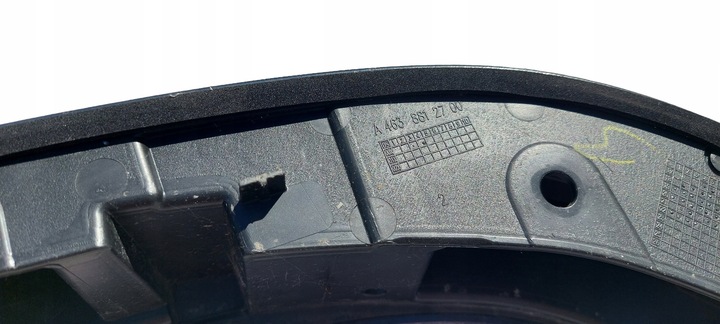 фото №9, Mercedes g w463 левая задняя планка крыльев a4638812700