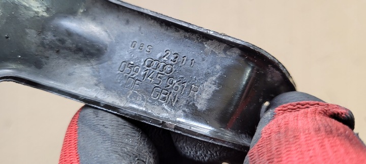 фото №5, A6 c7 4g кронштейн труби повітря 3.0 tdi 059145961r a7 4g