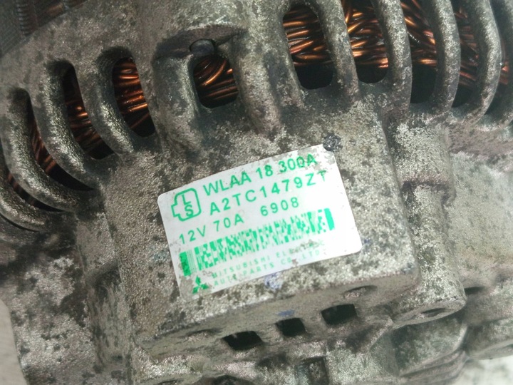 фото №6, Ford ranger 2.5 tdci mazda bt50 wlae генератор wlaa18300a a2tc1479zt