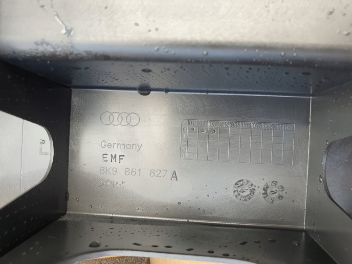 фото №12, Молдинг підлога багажника права ліва audi a4 b8 8k avant універсал allroad oem номер