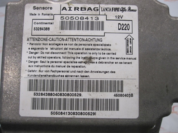 фото №7, Alfa romeo mito 09r модуль датчик подушка 50508413