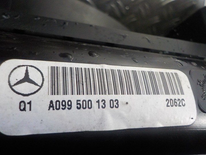 фото №15, Mercedes ml166 11-15 радиатор комплект