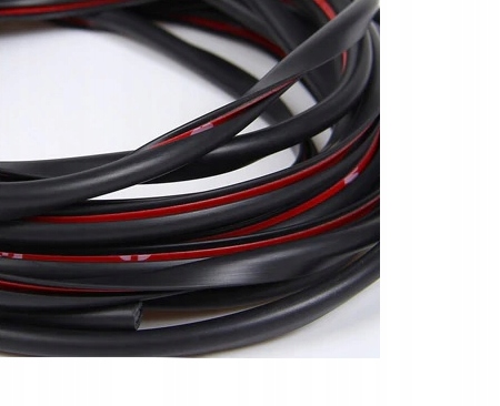 фото №15, Профиль защита краю дверь автомобиля металу отбойник край автомобиль чёрный 5m