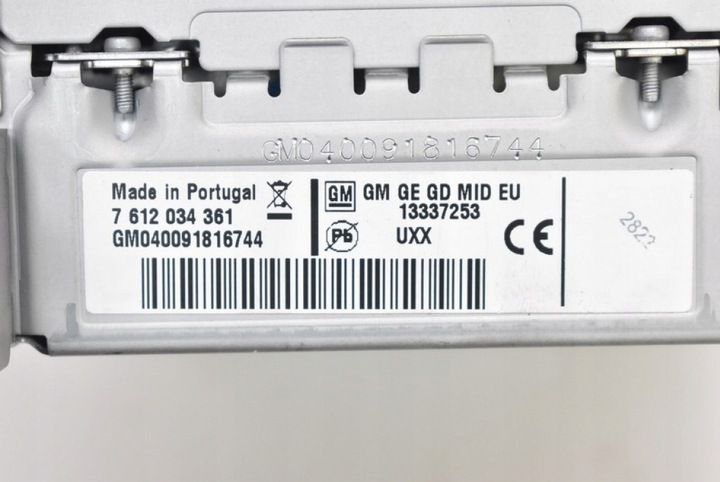 фото №7, Радіо радіопрогравач dvd 800 cd 13273256 13273256 13223793 opel insignia a