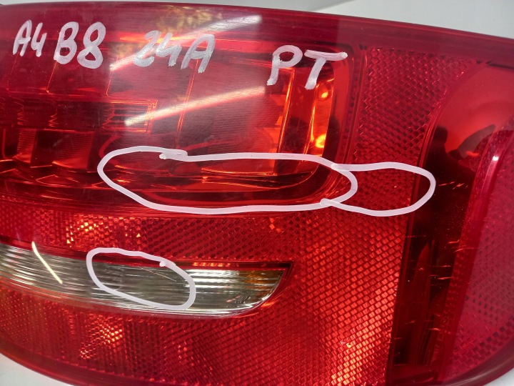 фото №6, Audi a4 b8 фара правая задняя правое зад з крыльев универсал