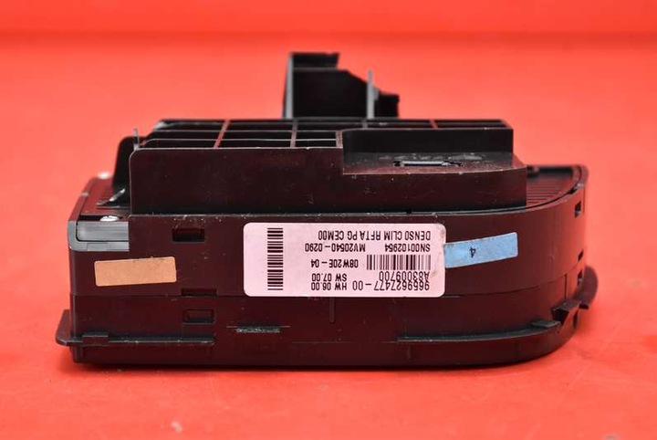 фото №8, Панель керування повітропровід пасажира 9659627477-00 citroen c4 grand picasso i