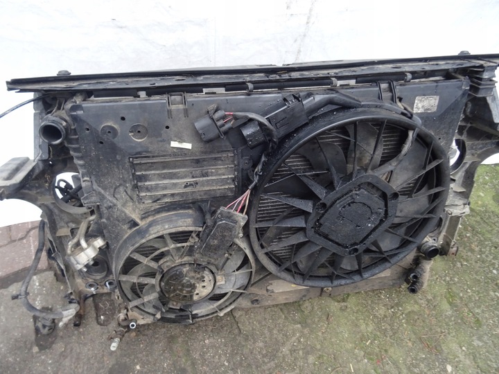 фото №12, Pas переднее усилитель радиатор вентилятор vw touareg i 1 7l0 7l 3.0 tdi