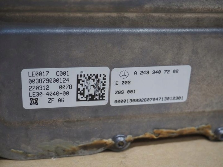 фото №7, Двигатель привод электрический зад mercedes eqb 300 x243