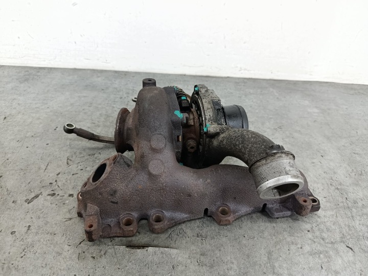 фото №7, Турбина з коллектор opel zafira b 55205350 1.9 cdti