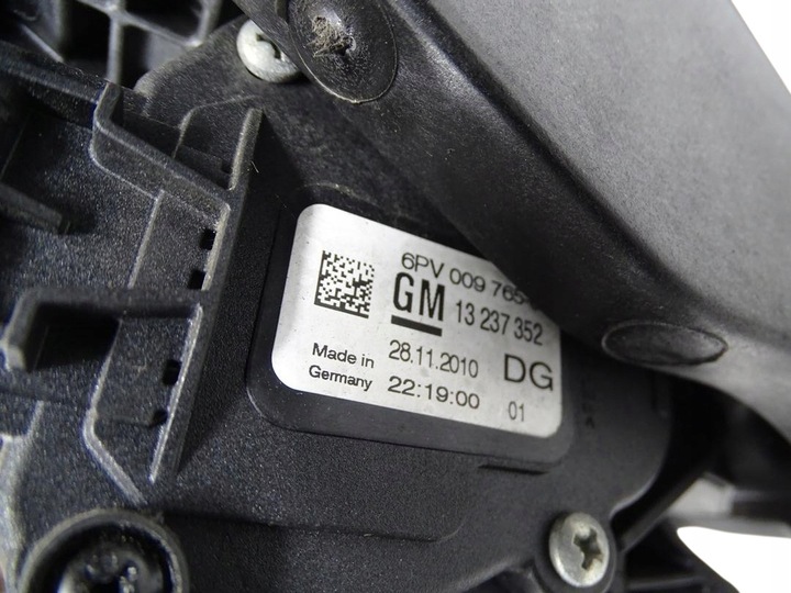 фото №11, Педалі каркас opel insignia a 2008-2013 механічна коробка передач європа - 20965058