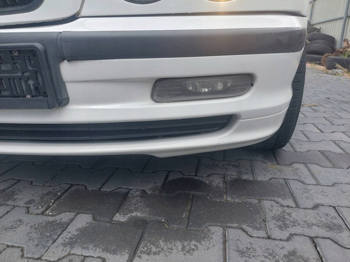фото №9, Комплектний перед капот бампер лампа крило bmw e46 300/0 альпійський білий