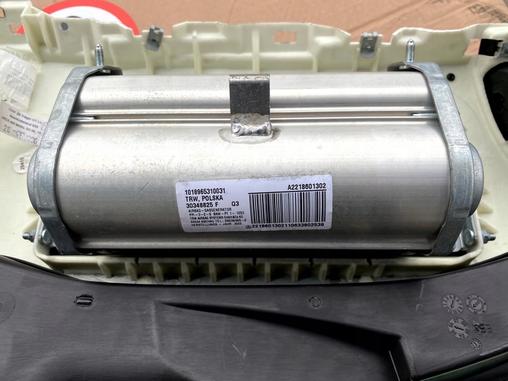 фото №10, Mercedes cl w216 - консоль панель роздавальна подушка безпеки європа eu шкіра