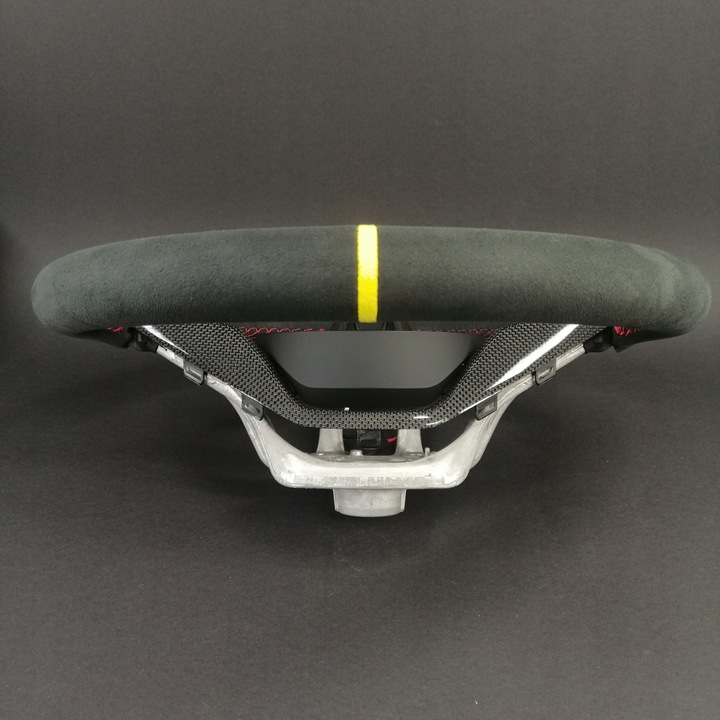 фото №7, Porsche 992 macan panamera taycan cayenne кермо карбон race-tex 36cm