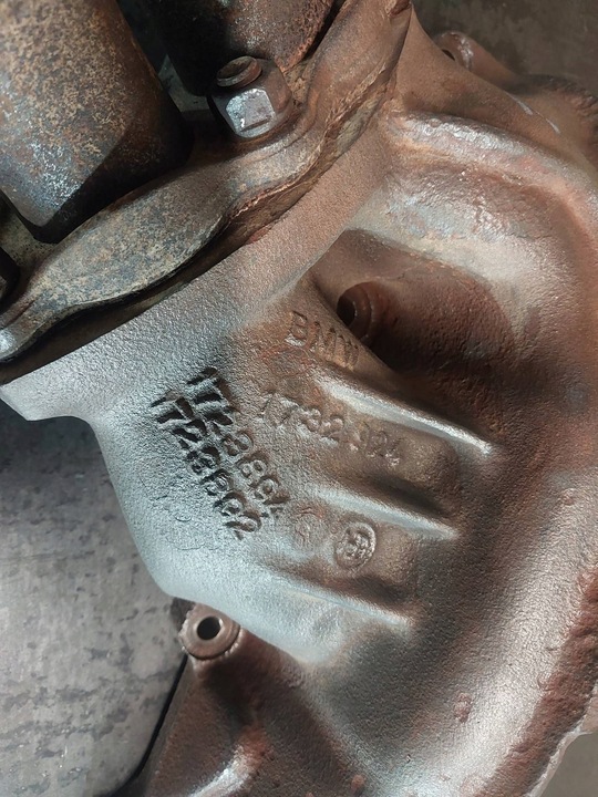 фото №10, Коллектор выпускной bmw 3 e46 318i m43b19 1732924 1728892 1723894