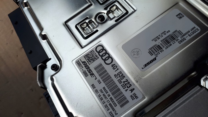 фото №9, S6 c7 4g a6 підсилювач bose 4g1035223a a7 s7