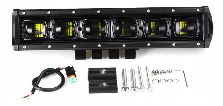 фото №8, Лампа led дорожній 24 led 6d soczewkowa lightbar