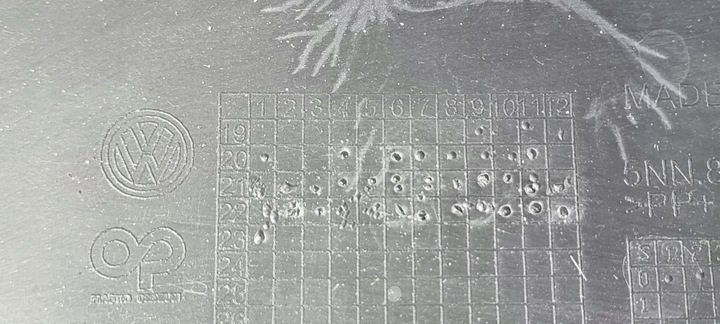 фото №14, Решітка бампера перед середня vw tiguan ii r-line рестайлінг allspace 5nn 21-24