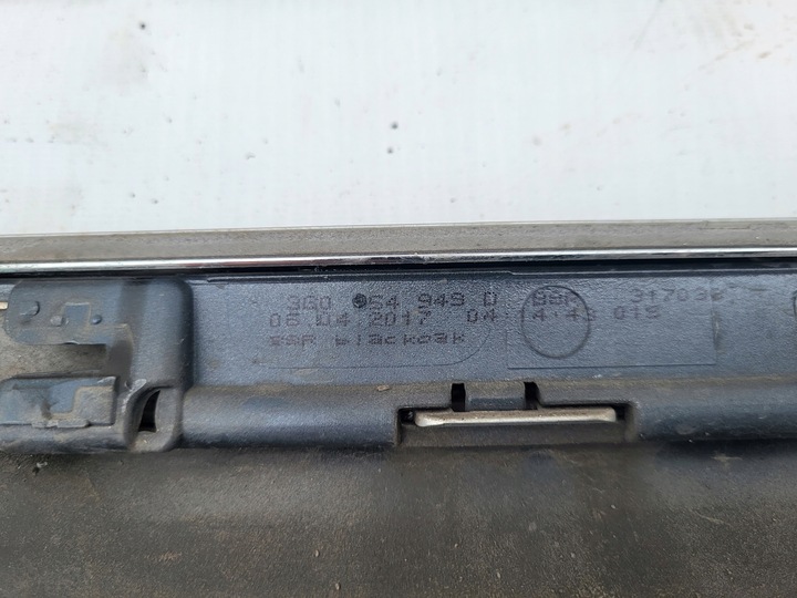 фото №8, Планка двері лівий зад vw passat b8 3g0854949