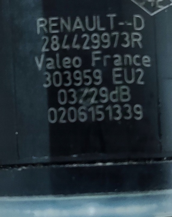 фото №7, Датчик парковка заднего хода pdc renault zoe i 284429973r 2013-2019
