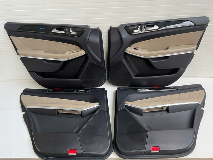 фото №14, Сиденья диван обшивки туннель средний пластики dvd mercedes gl ii x166 7 человек