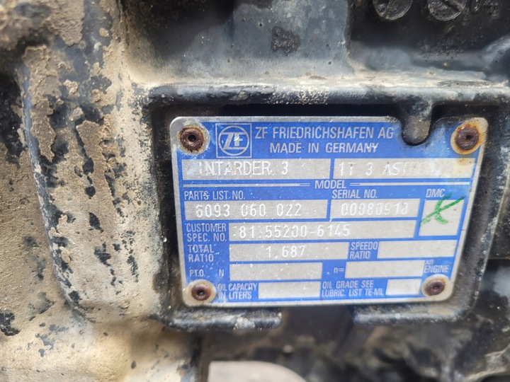 фото №6, Коробка передач коробки передач zf man astronic, ретардер 2012 год