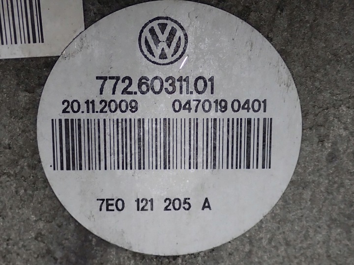 фото №8, Корпус вентилятора вентилятор vw t5 t6 2.0 tdi 7e0121205a 7e0121207c multivan