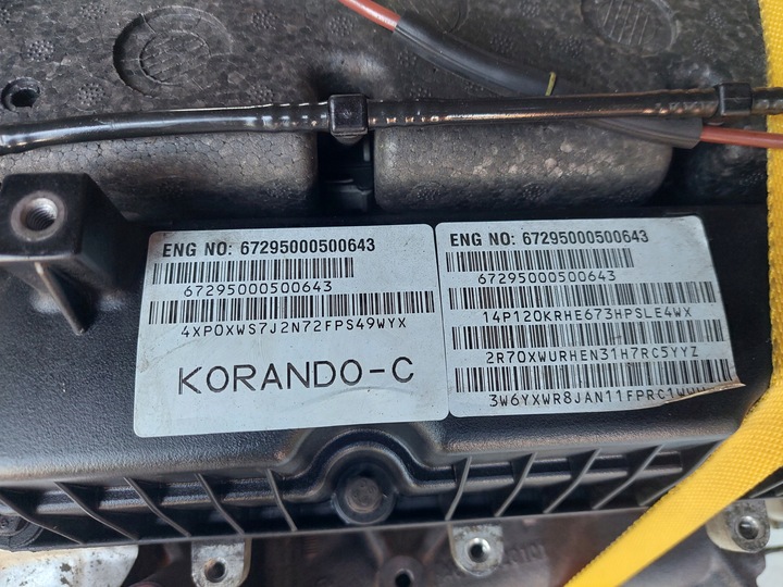 фото №5, Двигатель bez оборудование d22dtf d22t -002 ssangyong korando iii рестайлинг 2.2 d xdi
