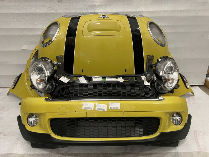 фото №1, Капот бампер pas лампи ксенон крило mini cooper s r55 r56 r57 r58 r59