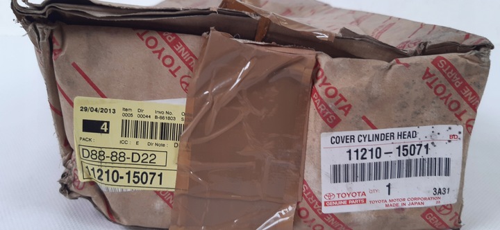 фото №9, Toyota corolla 97-08 1.6 1.8 кришка клапанів 11210-15071