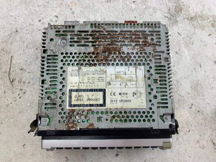 фото №6, Sony cdx-l380x радіопрогравач радіо cd mp3