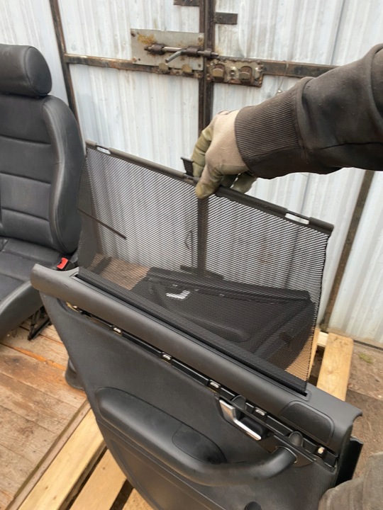 фото №8, Сидіння + обшивки speed диван audi a4 b6 s line pół шкіра ролетки