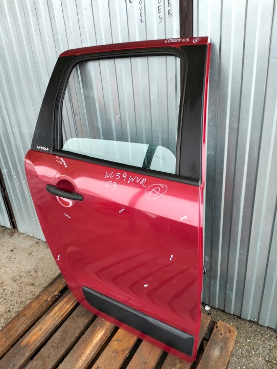 фото №10, Дверь правая правое зад citroen c3 picasso цвет kjcc 2008-2012