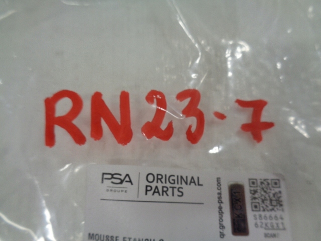 фото №7, Citroen c3 aircross піна губка заглушка шумоізоляція підскло ліві нове