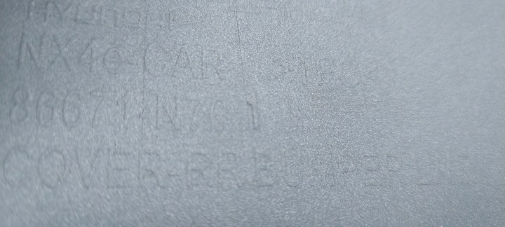 фото №10, Hyundai tucson 4 iv 20-24r спойлер накладка бампера заднього зад 86671-n701