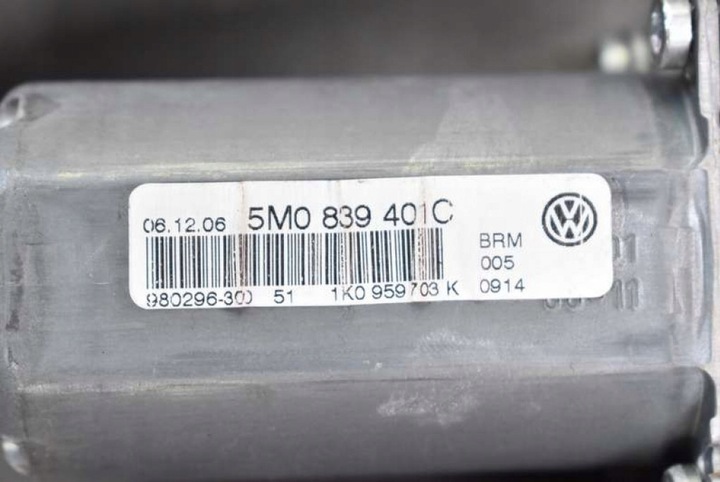 фото №12, Подъемник стекла левый зад 1k4839461 vw golf 5 v plus 03-09