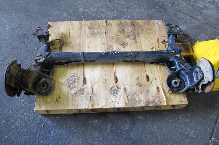 фото №1, Citroen berlingo peugeot partner 3 iii вісь балка підвішування зад задня